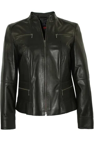 Mark Maddox Lederjacke Clari - Damen Lederjacke Lammnappa - Verkäufer: Lederjacken24