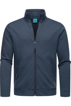 Ragwear Kapuzensweatjacke Miet coole Herren Basic Sweatjacke