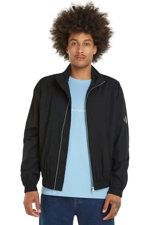 Calvin Klein Outdoorjacke CASUAL UTILITY HARRINGTON mit Logopatch