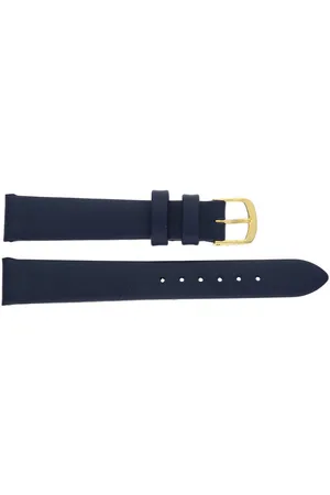 JuwelmaLux Uhrenarmband Uhrenband Damen Leder dunkelblau mit Edelstahl JL38-10-0237 - Verkäufer: Juwelier-Bacak