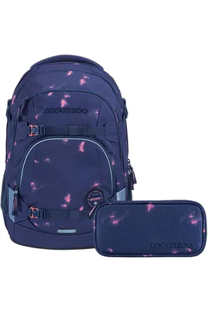 Coocazoo Schulranzen Schulrucksack-Set MATE Arctic Midnight 2-teilig (Rucksack, Mäppchen), ergonomisch, reflektiert, Körpergröße: 135 - 180 cm - Verkäufer: DSBO