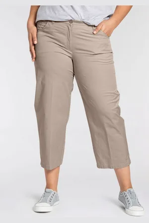 Kj 7/8-Hose Babsie: bequemer Oberschenkel Sommerlich, leichter Baumwoll-Stretch