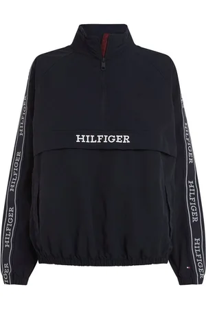 Tommy Hilfiger Outdoorjacke MONOTYPE TAPE RLX 1/2 ZIP JACKET mit Logo-Tape