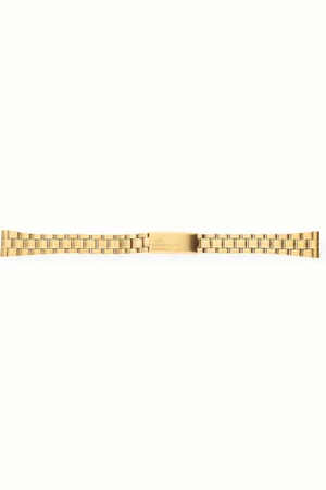 JuwelmaLux Uhrenarmband Uhrenarmband Edelstahl vergoldet mit Faltschließe JL28-09-0 - Verkäufer: Juwelier-Bacak