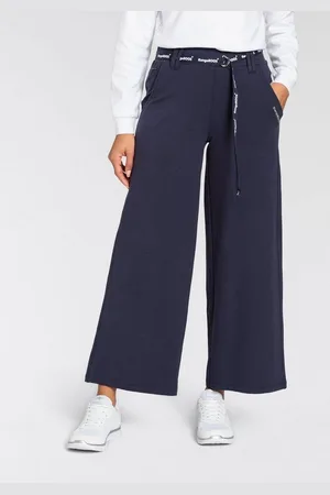 KangaROOS Jerseyhose mit weitem Bein in Culotte Form