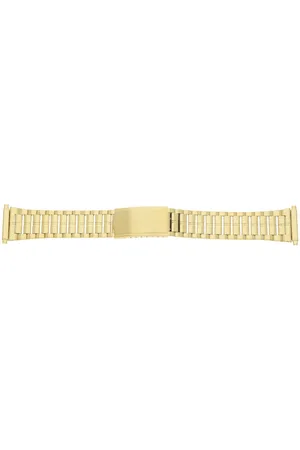 JuwelmaLux Uhrenarmband Uhrenband JL30-10-4960 Edelstahl gold plattiert - Verkäufer: Juwelier-Bacak