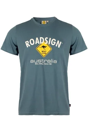 ROADSIGN T-Shirt Raute (1, 1-tlg., 1) mit Logo-Aufdruck und Rundhalsausschnitt, 100 % Baumwolle - Verkäufer: Jansen Fashion Group