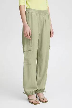 B YOUNG Cargohose BYFALAKKA CARGO PANTS - Hose aus Leinenmix - Verkäufer: meinemarkenmode