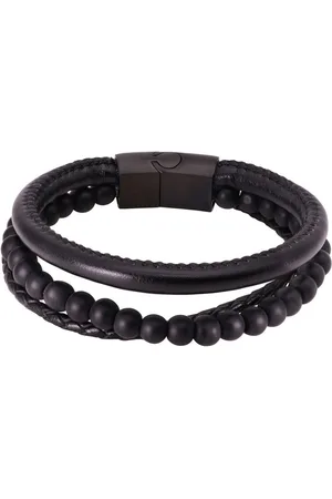 Heideman Armband Lean farben (Armband, inkl. Geschenkverpackung), Echtlederarmband, Männerarmband, Männerlederarmband - Verkäufer: