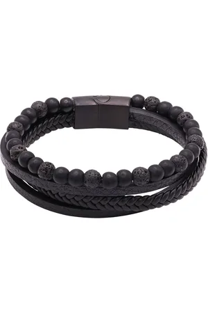 Heideman Armband Lino farben (Armband, inkl. Geschenkverpackung), Echtlederarmband, Männerarmband, Männerlederarmband - Verkäufer: