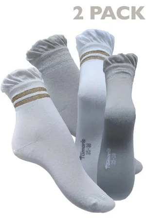 Tamaris Basicsocken Glitzy Stripes (Spar-Pack, 2-Paar, 2 Paare) aus hautfreundlicher BIO Baumwolle - Verkäufer: Meine Strümpfe