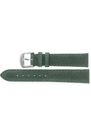 JuwelmaLux Uhrenarmband Uhrenband Rindleder grün JL38-10-0007 - Verkäufer: Juwelier-Bacak