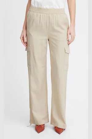 B YOUNG Cargohose BYFALAKKA CARGO PANTS - Hose aus Leinenmix - Verkäufer: meinemarkenmode
