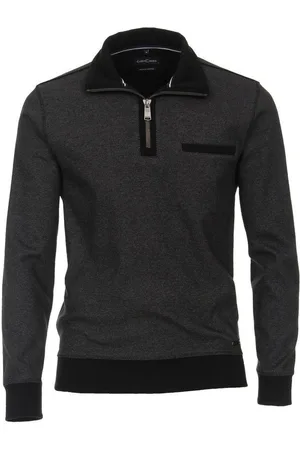 Casa Moda Strickpullover Casa Moda / He.Sweatshirt / SNOS Sweatshirt mit Zip - Verkäufer: August Bickert