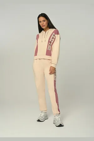 Tom Barron Trainingsanzug Women Regular Tracksuit With Zipper Top And Emboidery Aplique Design - Verkäufer: heyconnect