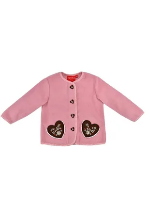 BONDI Strickjacke Baby Mädchen Fleecejacke 