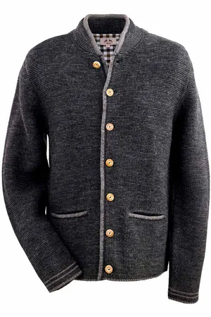 Mark Maddox Trachtenstrickjacke Herren Trachten Strickjacke 