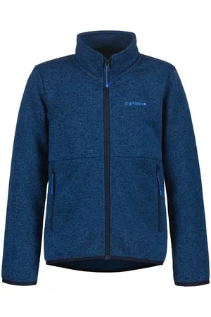 Icepeak Funktionsjacke K STRICKFLEECE LOHNE mit Logoschriftzug