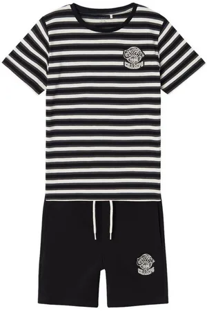 NAME IT Jogginganzug, NKMDALOVANTOP/SWE SHORTS SET PB - Verkäufer: Dorins Kindermode