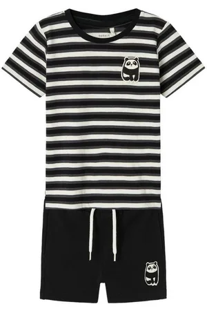 NAME IT Jogginganzug, NMMDIKETOP/SWE SHORTS SET PB - Verkäufer: Dorins Kindermode