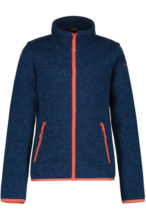 Icepeak Funktionsjacke M FLEECEJACKE LOMITA mit Logoschriftzug