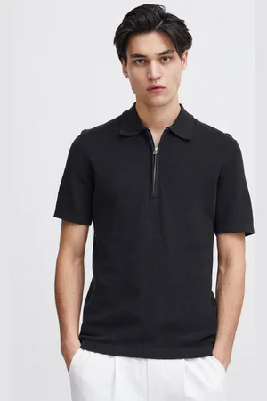 Casual Friday Poloshirt CFKarl knit polo with halfzip sommerliches Poloshirt mit Reißverschluss - Verkäufer: meinemarkenmode