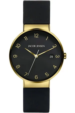 Jacob Jensen Quarzuhr Herrenuhr Titan Quarz /Goldfarben - Verkäufer: uhrcenter
