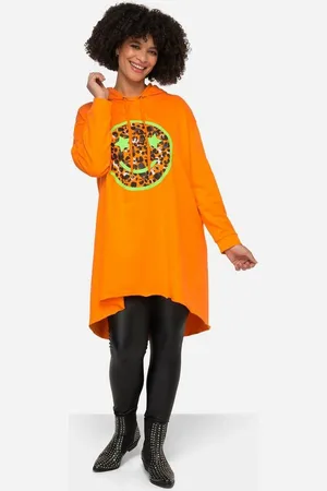 Angel of Style Sweatshirt Long-Hoodie Kapuzensweater Smiley Langarm - Verkäufer: Popken Fashion Group