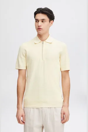 Casual Friday Poloshirt CFKarl knit polo with halfzip sommerliches Poloshirt mit Reißverschluss - Verkäufer: meinemarkenmode