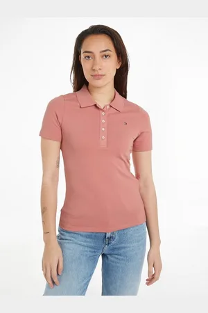 Tommy Hilfiger Poloshirt 1985 SLIM PIQUE POLO SS mit dezenter Logostickerei