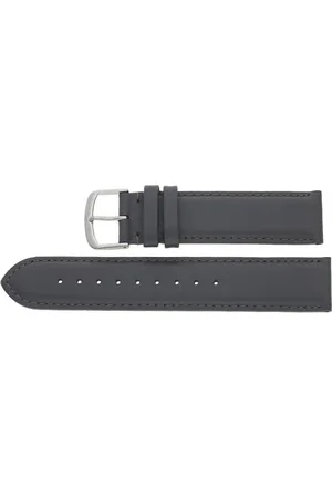 JuwelmaLux Uhrenarmband Uhrband JL38-10-0207 Leder grau 20 mm - Verkäufer: Juwelier-Bacak