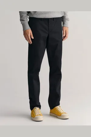 GANT Chinohose SLIM TWILL CHINOS mit gefütterten Seitentaschen