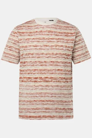 Boston Park T-Shirt T-Shirt Halbarm Streifen-Druck - Verkäufer: Popken Fashion Group