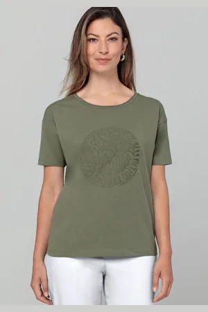 Bianca Kurzarmshirt DIANNE in lässiger Weite und angesagter Trendfarbe - Verkäufer: