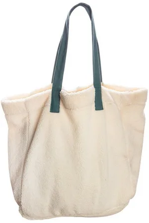 Tranquillo Beuteltasche Beutel aus Sherpa Fleece, geräumiges Hauptfach - Verkäufer: Finerobe Fashion