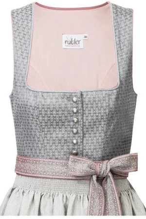 Nübler Dirndl Dirndl lang Ellen in Silber von - Verkäufer: Trachtenhof