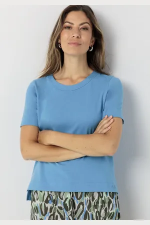Bianca Kurzarmshirt DELILAH aus softer Jersey-Qualität in Trendfarbe - Verkäufer: