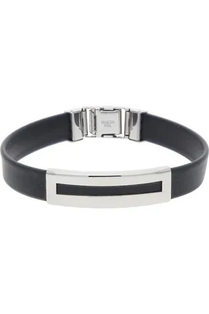 JuwelmaLux Armband Silikon Armband mit Edelstahl JL30-03-4251 (kein Set, 1-tlg., kein Set) - Verkäufer: Juwelier-Bacak