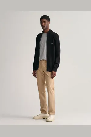 GANT Chinohose SLIM TWILL CHINOS mit gefütterten Seitentaschen