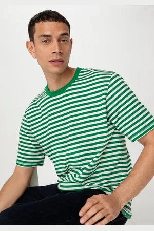 hessnatur T-Shirt Streifen Relaxed aus reiner Bio-Baumwolle (1-tlg) - Verkäufer: