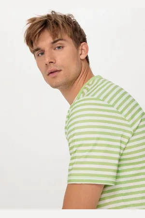 hessnatur T-Shirt Streifen Relaxed aus reiner Bio-Baumwolle (1-tlg) - Verkäufer: