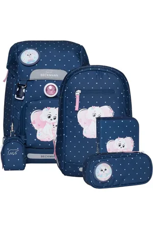 Beckmann Schulranzen Classic (6tlg., inkl. Sportrucksack, Federmäppchen, Schlamperrolle und Buttons) - Verkäufer: Ranzenfee & Koffertroll GmbH