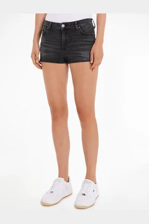 Tommy Hilfiger Shorts NORA MD SHORT AH1288 mit Logo-Badge & Flag