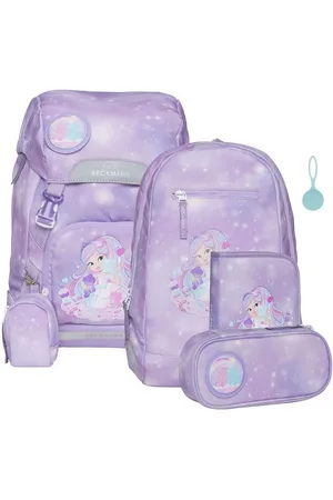 Beckmann Schulranzen Classic (6tlg., inkl. Sportrucksack, Federmäppchen, Schlamperrolle und Buttons) - Verkäufer: Ranzenfee & Koffertroll GmbH