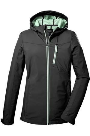 Killtec Softshelljacke KOS 89 WMN SFTSHLL JCKT Damen Softshelljacke: Wind-u wasserdicht, atmungsaktiv