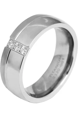 Akzent Partnerring Endless Happiness aus Titan, Similibesatz, , Gr. 48 - (Einzeln), Damen Ring - Verkäufer: Shaghafi GmbH