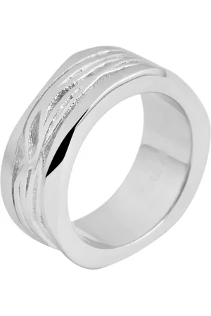 Akzent Fingerring Mio aus Edelstahl, silberfarbig, Gr. 60 - 70 (Einzeln), Herren Ring - Verkäufer: Shaghafi GmbH