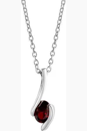 Firetti Kette mit Anhänger Schmuck Geschenk Silber 925 Halsschmuck Halskette Entourage, mit Zirkonia (synth)