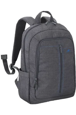 RivaCase Notebook-Rucksack NB Bag Riva 7560 Canvas 15,6"" grey - Verkäufer: computer-bahrdorf