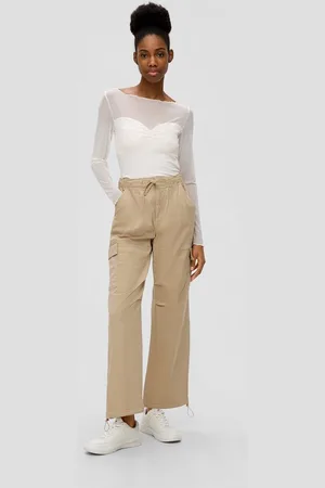 QS by s.Oliver Stoffhose Regular: Parachute Pants mit Cargotaschen - Verkäufer: s.Oliver